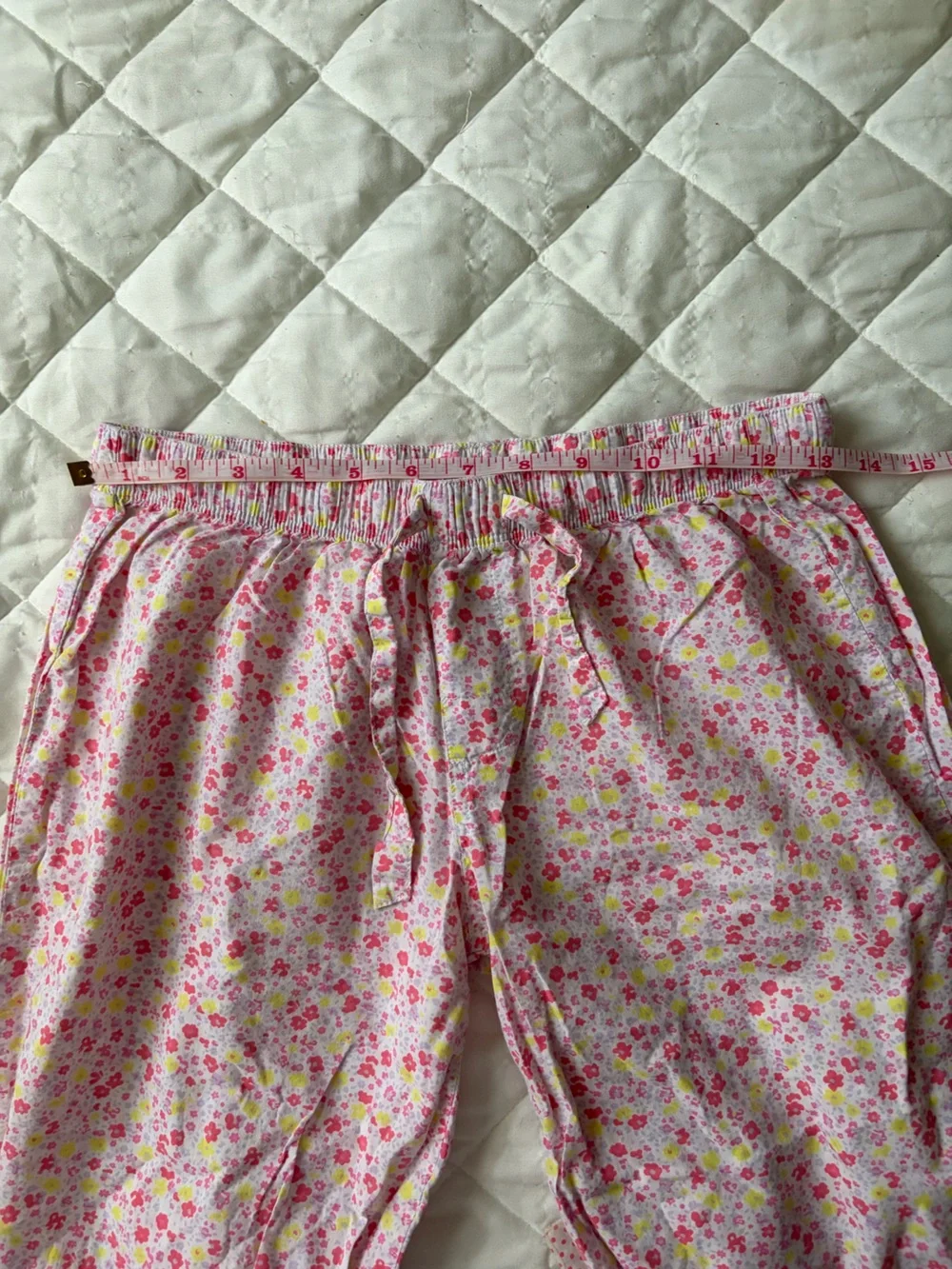 y2k Victoria's Secret Pink Floral Cotton Pajama Set